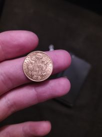 Złota moneta dukat