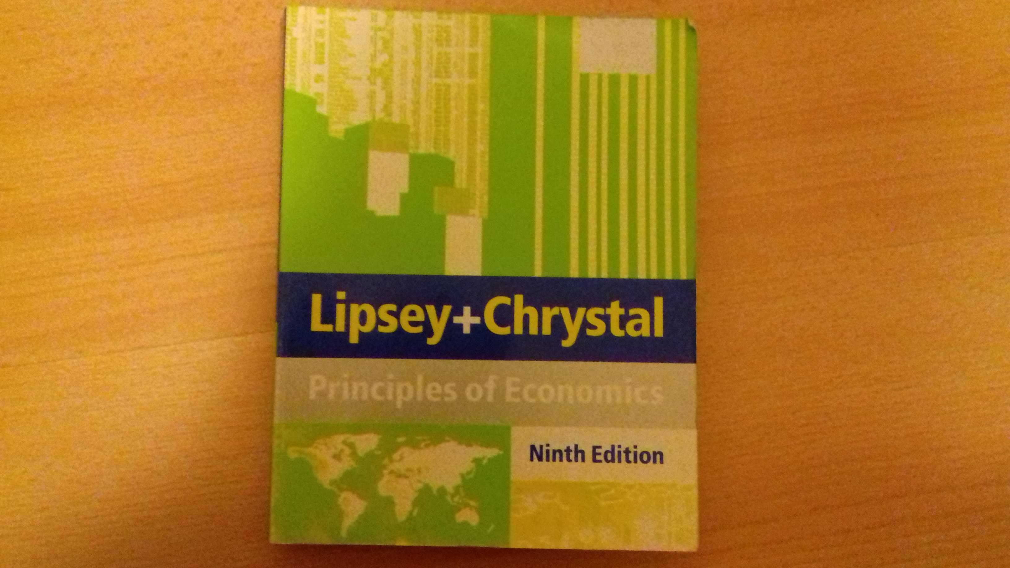 Livro Lipsey + Christal Principles of Economics , editora Oxford