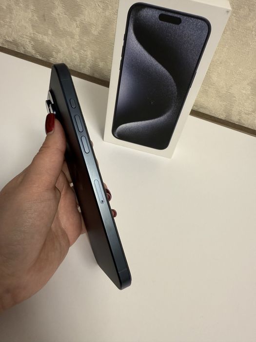 Iphone 15 pro max blue titanium 256gb neverlock