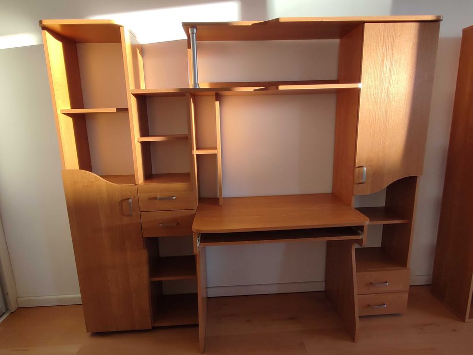 meblościanka kolor olcha wys/szer/gł 178/200/55 REZERWACJA