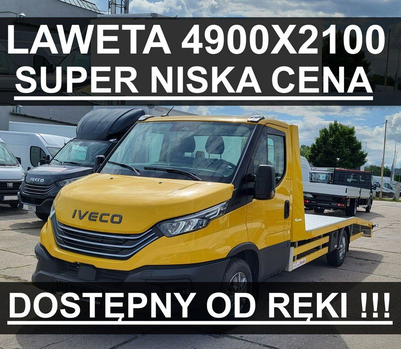 Iveco Daily 35S18A8H V  Laweta Platforma 4900 X 2100 Super Niska Cena Od ręki !! !!