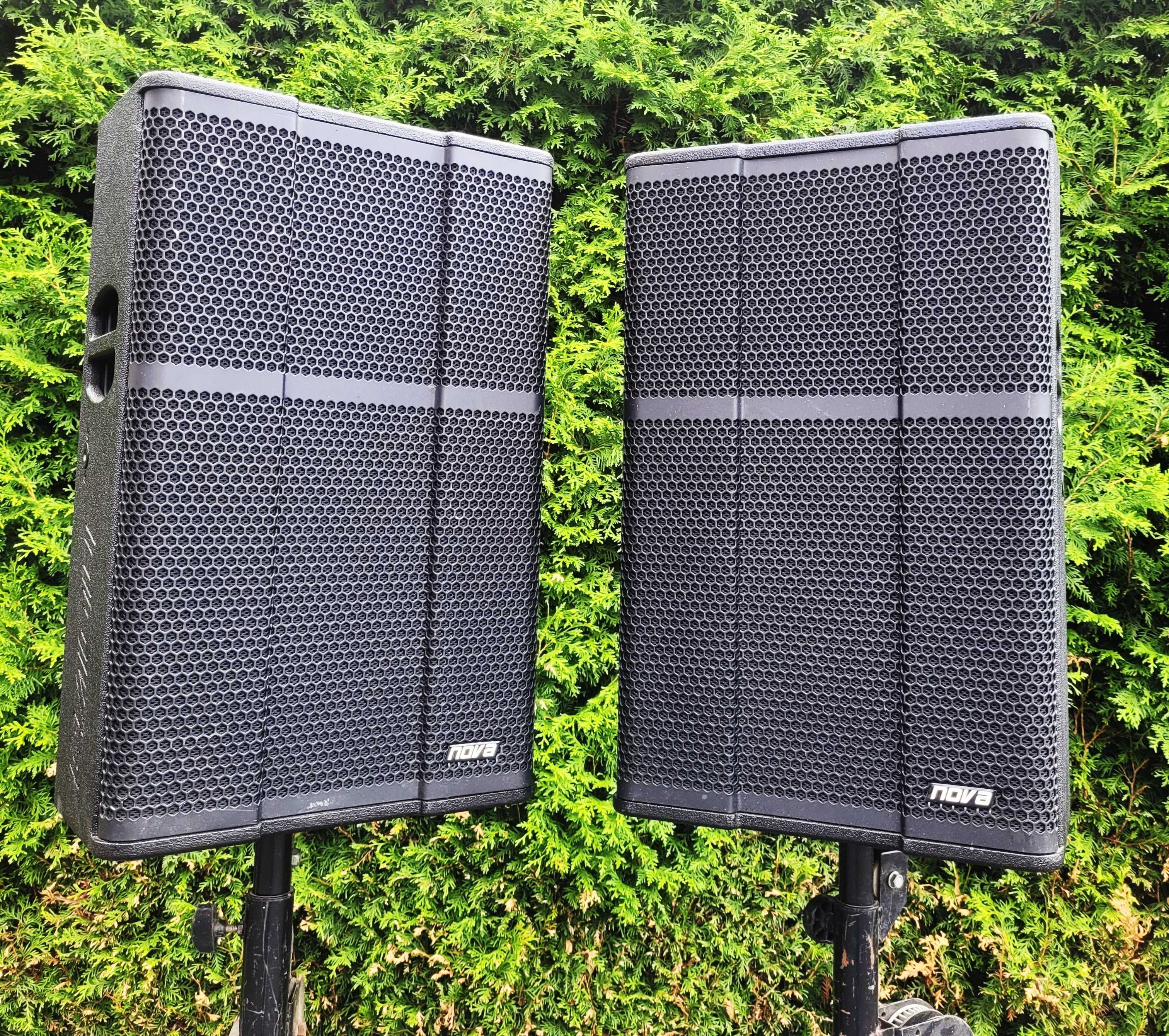 Mocne kolumny estradowe dwudrożne Nova U15 600W 131db gwarancja DOWÓZ