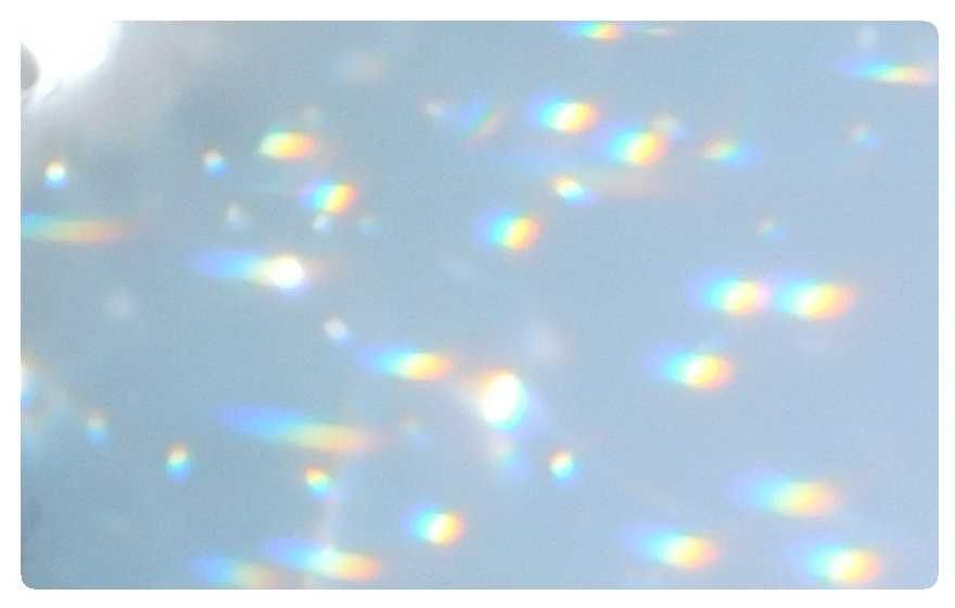 ŁAPACZ SŁOŃCA Zawieszka na Okno lub do Ogrodu Mini Flowers Bezbarwny