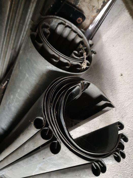 Rynny stalowe ocynkowane 1m