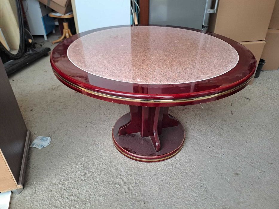 stół okrągły duży solidny - możliwy transport
