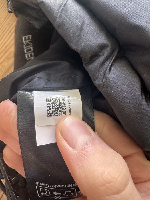 The North Face Nuptse 700 M czarna