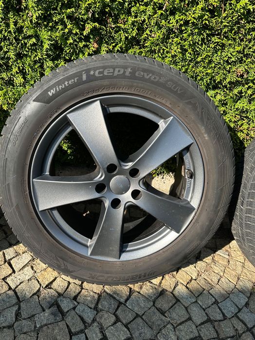 Felgi z oponami zimowymi do Skoda Kodiaq kpl 4 szt.