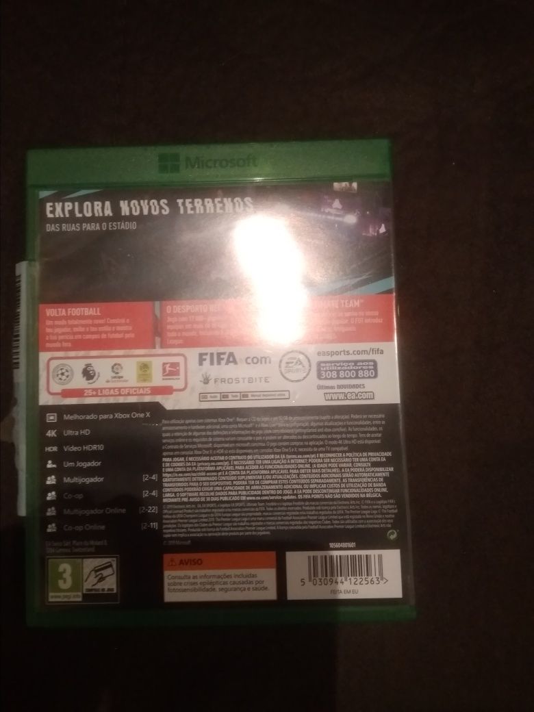 Vendo fifa 20 para xbox one