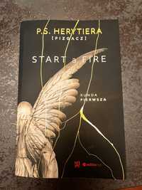 P.S. Heryteria Pizgacz „Start a fire” Runda Pierwsza Książka