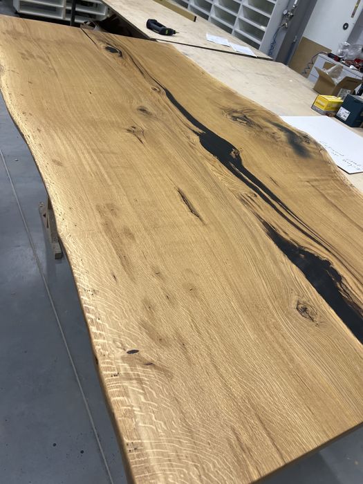 Monolit dębowy, blat, stół dąb