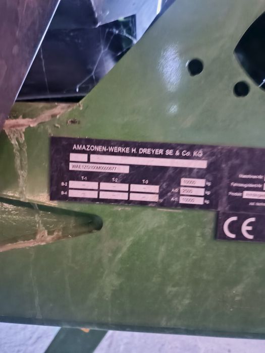 Продається розкидач мінеральних добрив AMAZONE ZG - TS 7501 Profis