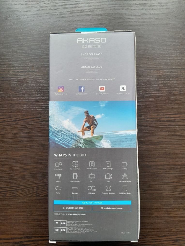 Екшн-камера AKASO Brave 4 Pro