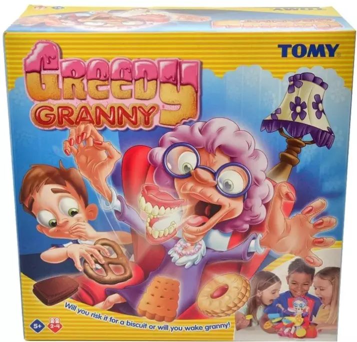 Gra Łakocie babci. Tomy