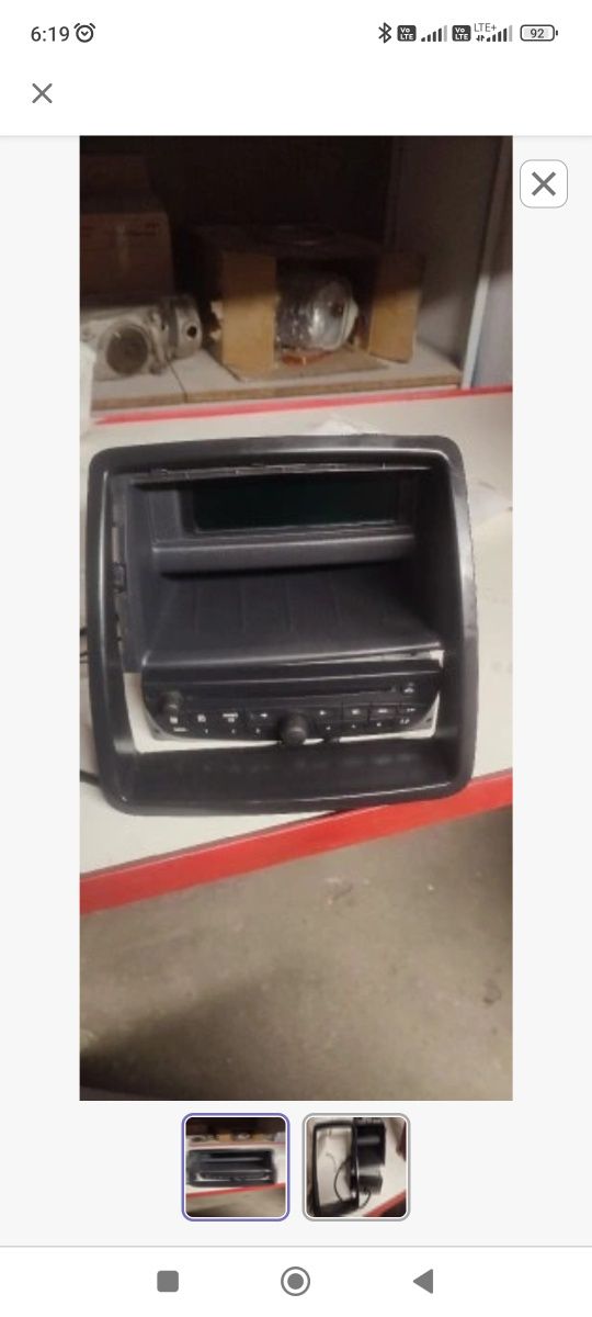 Radio trafik vivaro primastar