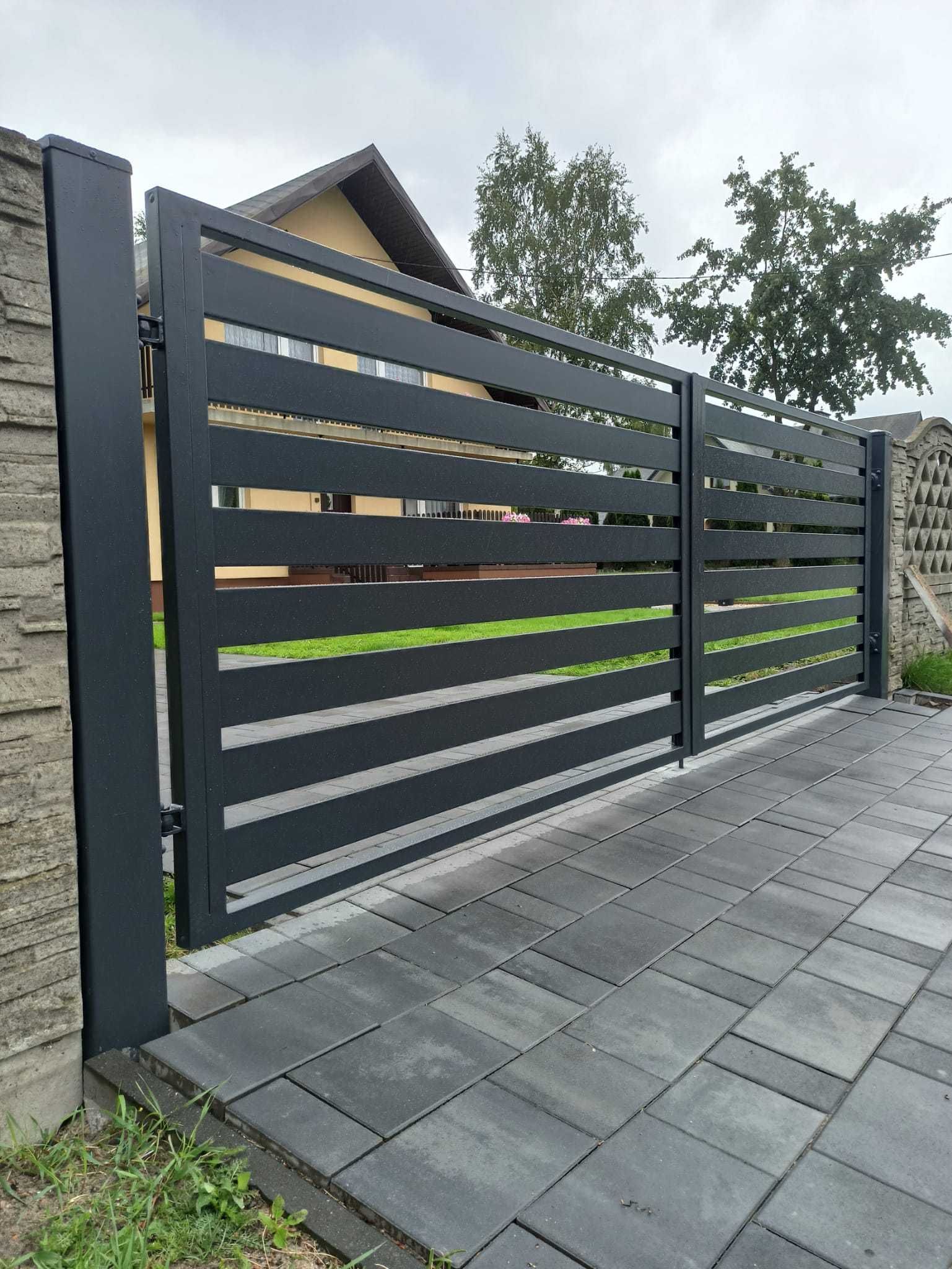 Przęsła ogrodzenie bramy furtka panelowe 3D palisadowe płot PRODUCENT
