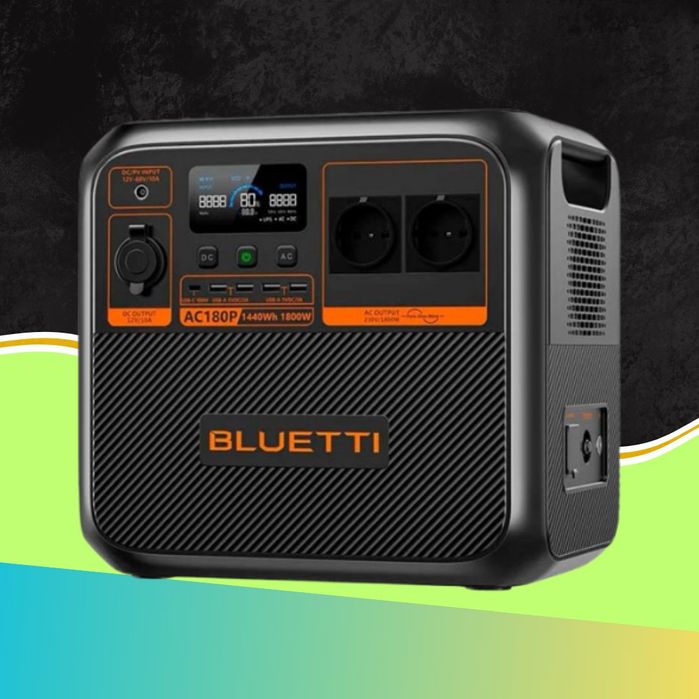 Bluetti AC180P зарядна станція[Європа]