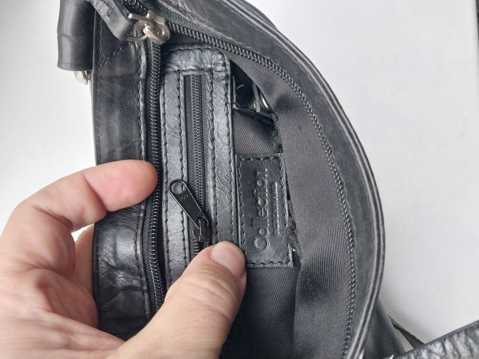 Collection Наплечная сумочка  женская натуральная кожа размер:23х22 см