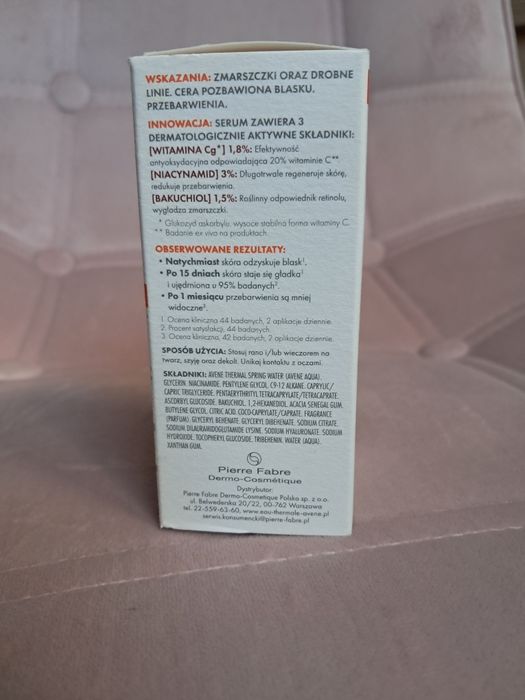 Avène Avene serum korygująco rozjaśniające przeciwzmarszczkowe