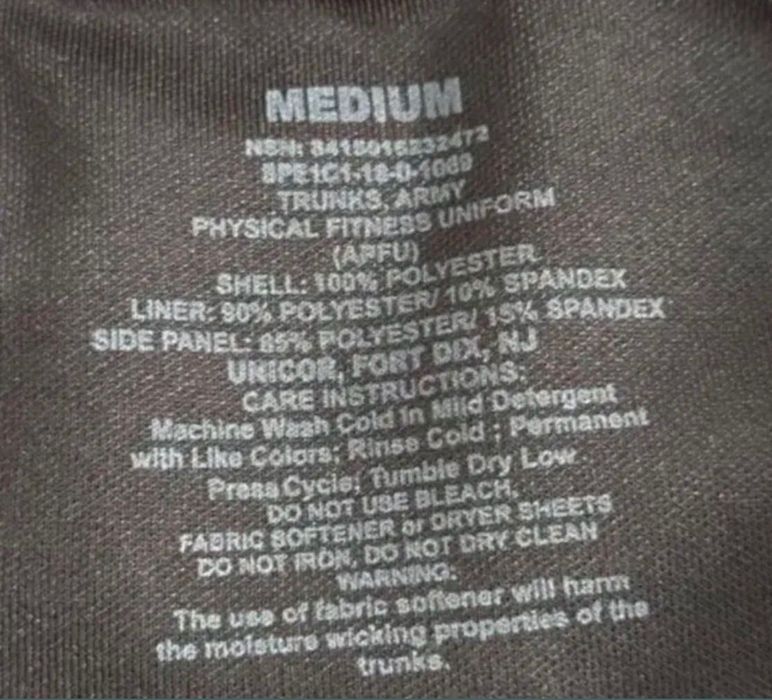 J2/23 M Комплекти спортивної форми армії США Original US Army Medium