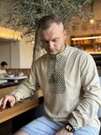 Чоловіча вишиванка з натурального льону «Бандера»