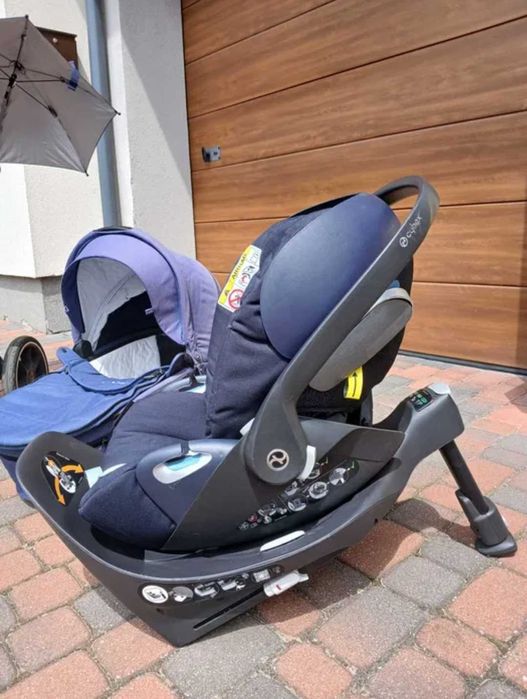 Wózek spacerowy Muuvo QUICK 3.0 Chrome nosidełko łupina Cybex