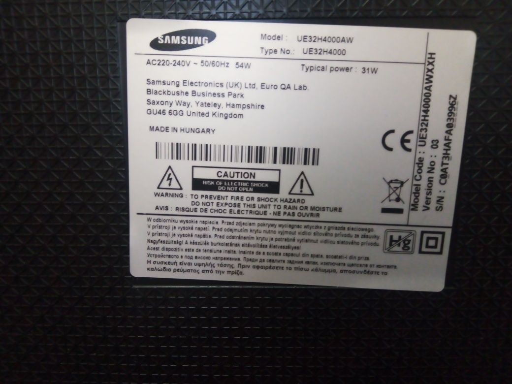 Telwizor Samsung UE32H4000AW