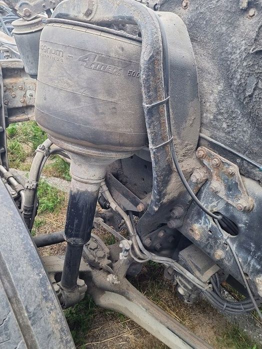 Amortyzator poduszka zawieszenia osi goleń MAN TGA TGX MEGA BDF LOW DECK