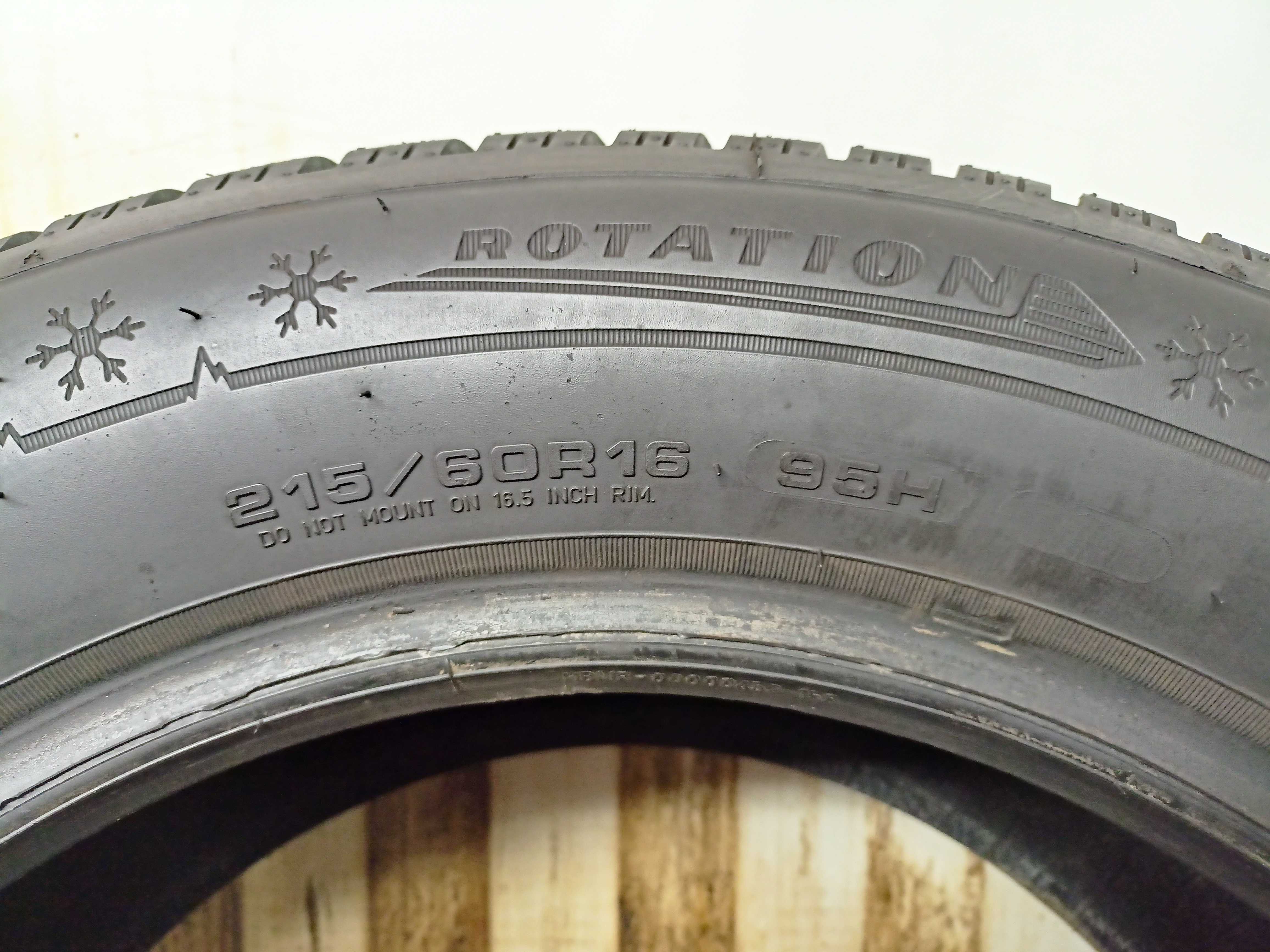 Dunlop WinterSport 5 215/60/16 2019r. 95H 9mm (4465)
