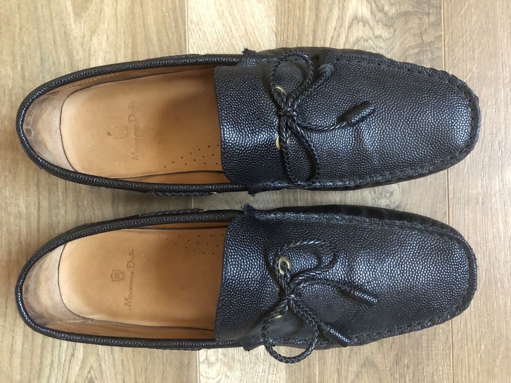 Mokasyny skórzane Massimo Dutti 45