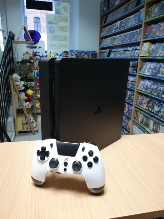 Konsola PS4 Slim 1TB Pad Sony Playstation 4 Gwarancja Gry Fifa