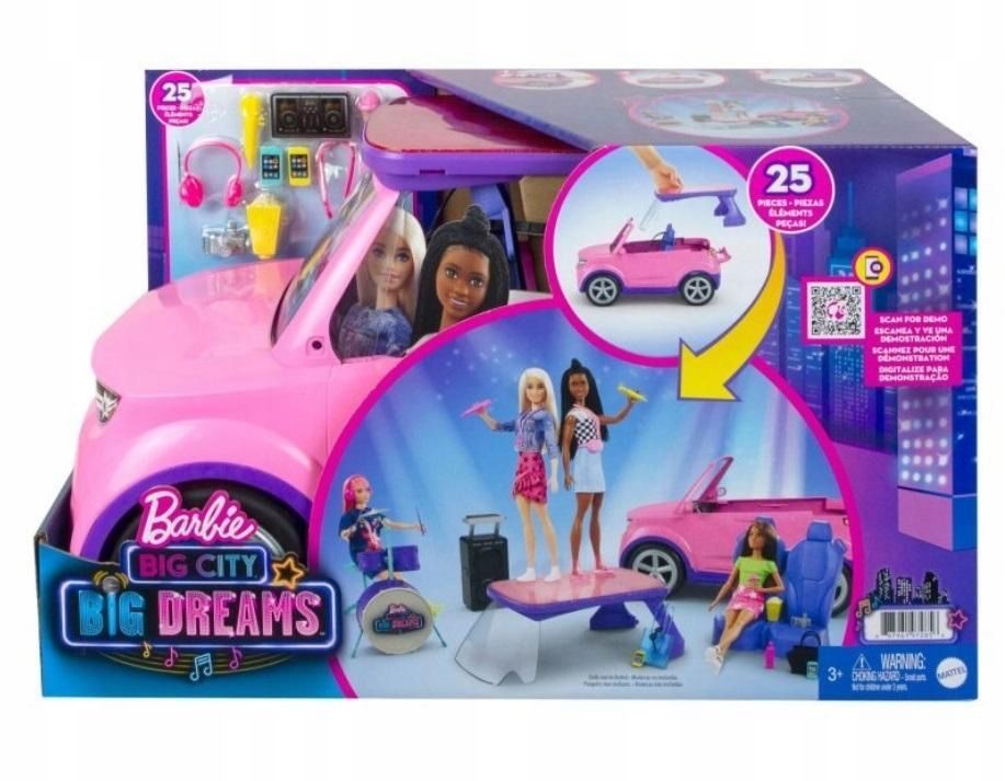 Barbie Big City Big Dreams Auto Koncertowa Scena