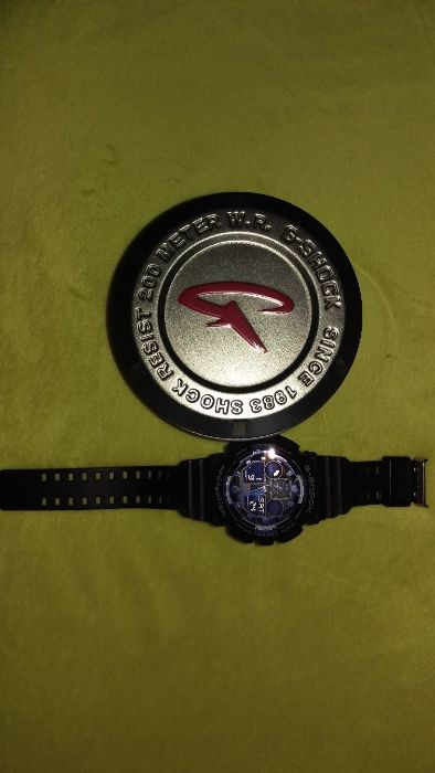 zegarek G-shock casio niebiesko czarny