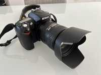 Nikon D90 + lente Nikon VR 18-200