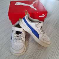 Białe sneakersy dziecięce Puma Rickie AC Inf 25 15,5cm