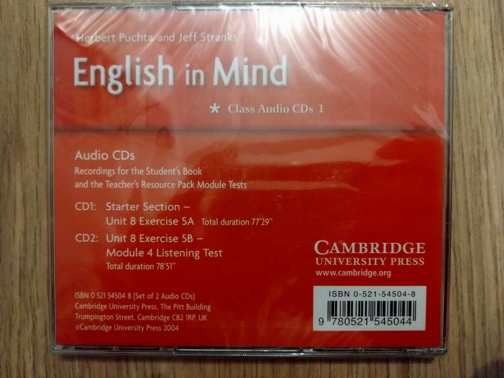 English in my mind. Class 1, 2 i 3. Nowe w folii
