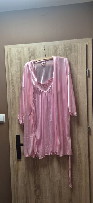 Koszula nocna plus szlafrok