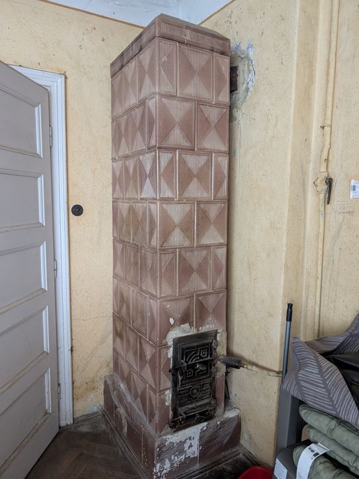 Автентична кахельна піч, п'єц 30х років ХХ ст фабрики Левинського