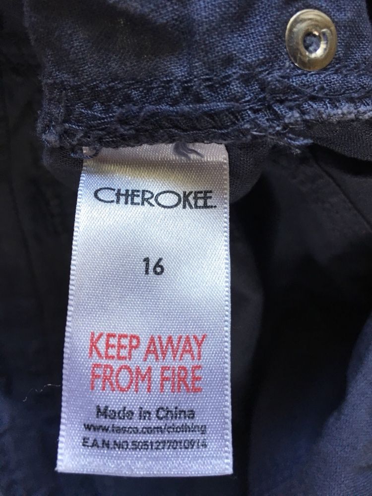 Spódnica spódniczka mini lniana Cherokee rozmiar 16