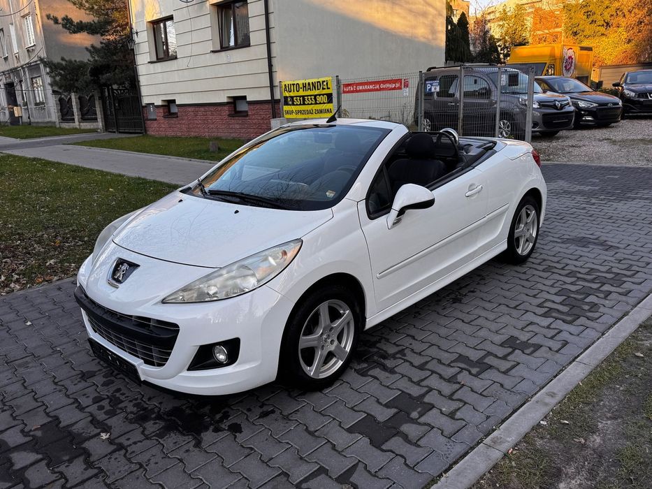 Peugeot 207 207 CC Cabrio po Liftingu super stan 124 tyś km