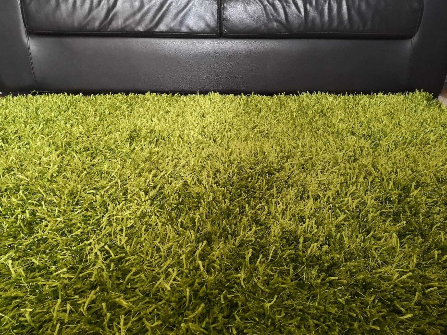 Tapete Shaggy Verde 120x170