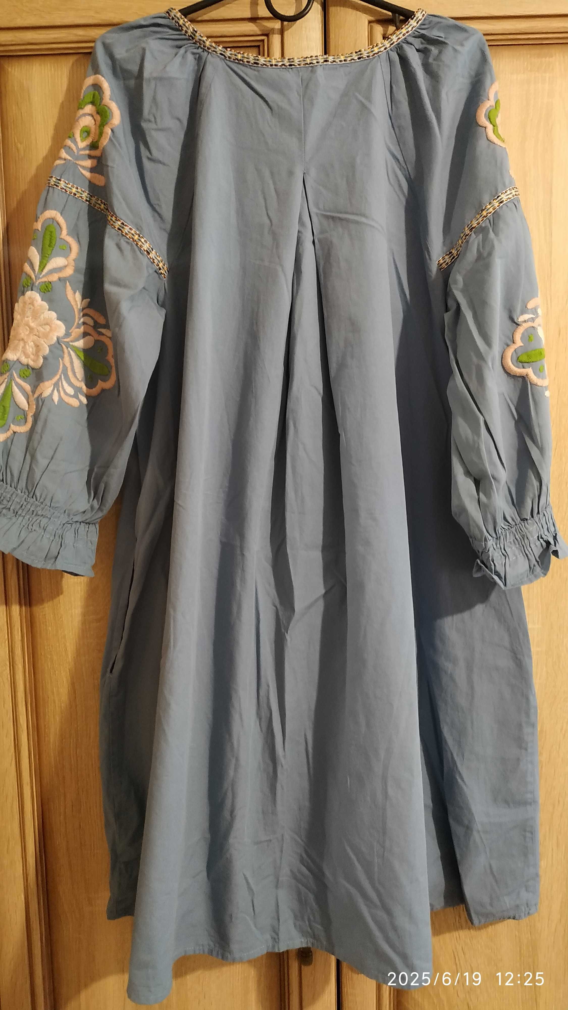 Вишита сукня, платье с вышивкой, L-XL