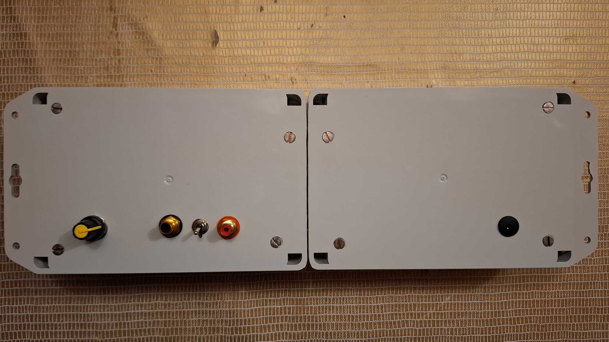 Indicador VU, efeito visual stereo