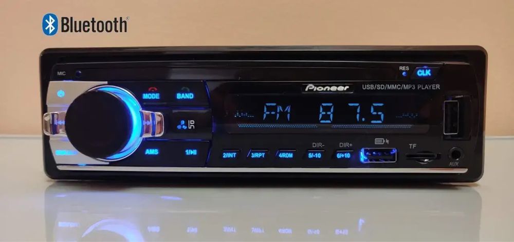 Автомагнітола Pioneer з Bluetooth 520D/Авто магнитола пионер/магнітола