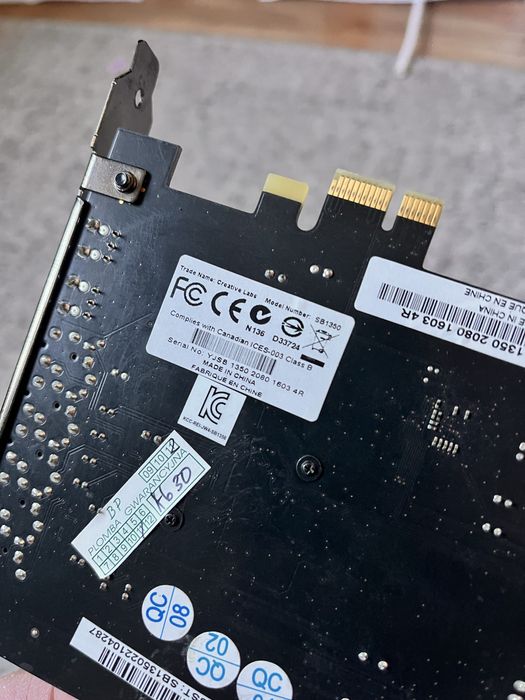 Karta dźwiękowa Sound blaster sound core 3d sb1350
