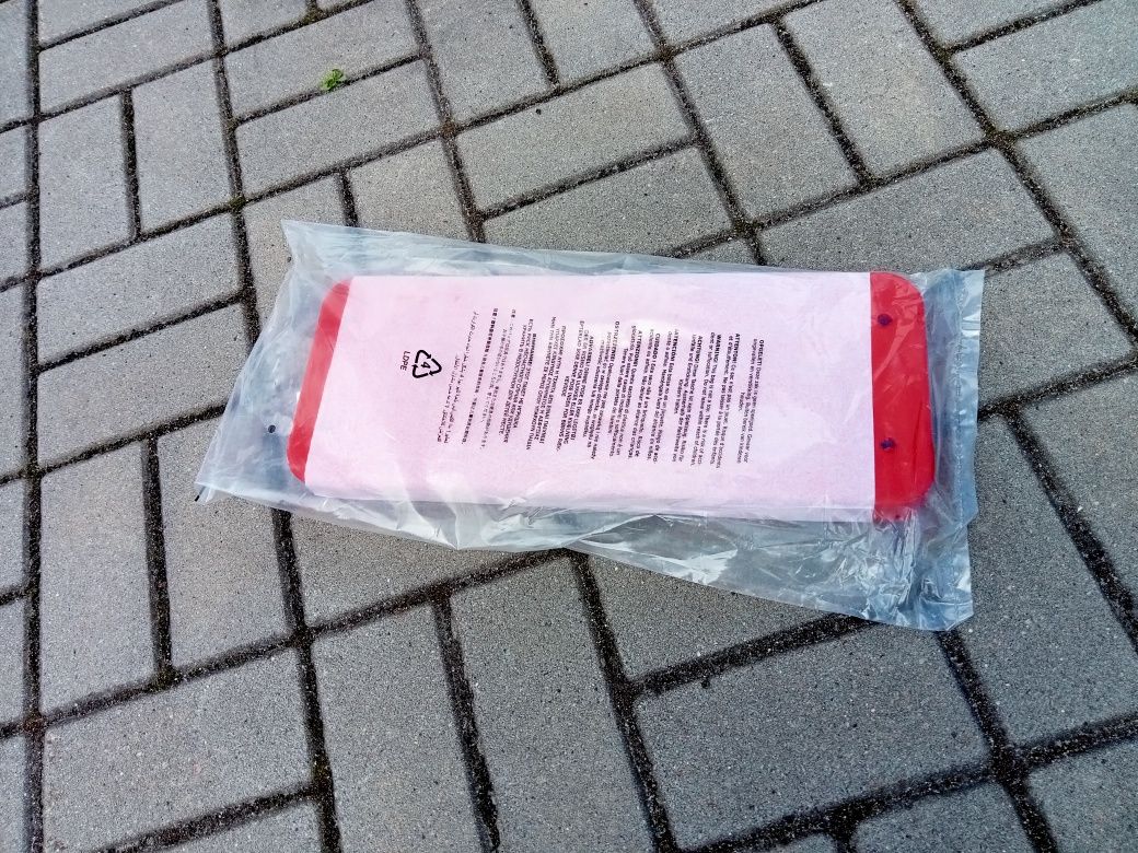 Certyfikowana huśtawka siedzisko traditional czerwone