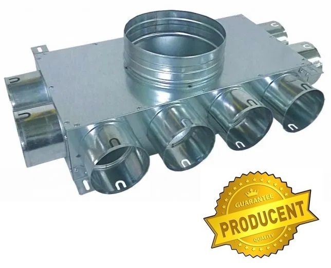 OKAZJA!!! ROZDZIELACZ Rurowy 8x75/160 Rekuperacja Skrzynka In Roz PROD