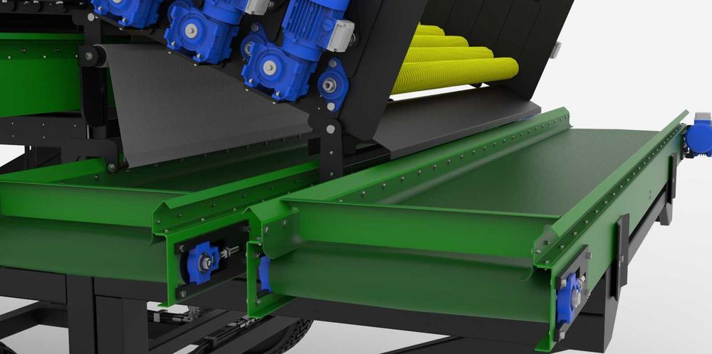 Приймально-сортувальний бункер R-SORT для сортування коренеплодів