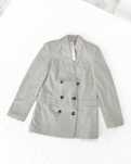 Popielata marynarka Sinsay XXS / XS 34 blazer oversize smart casual