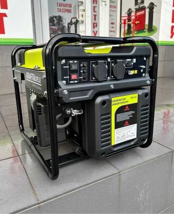 Інверторний генератор Kraft&Dele KD134, 3.5кВт мідна обмотка ОРИГІНАЛ