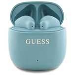 Guess słuchawki Bluetooth GUTWSJ14ESGQ TWS + stacja dokująca turkusowy